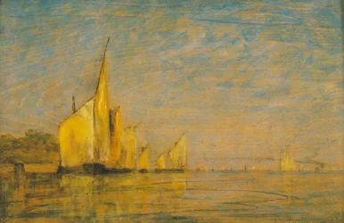A Group of Boats, Venice